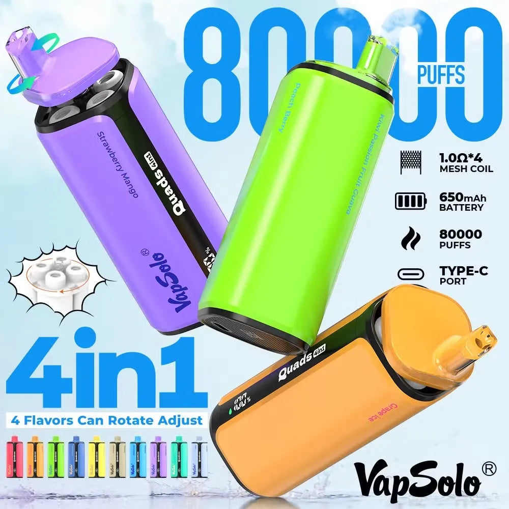 Vapsolo  Quads 80k ( 4 en 1 )