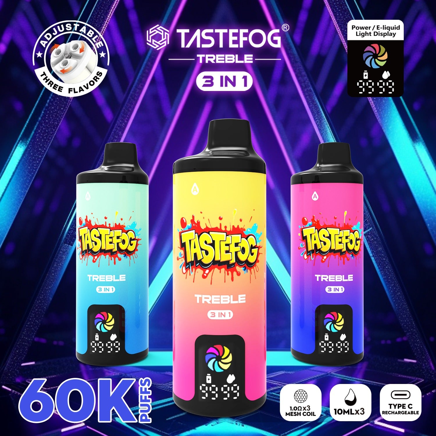 Tastefog Triple 60k