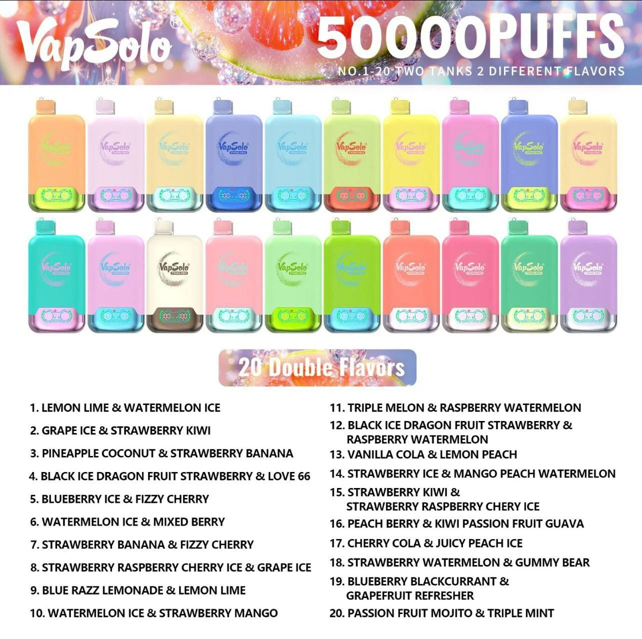 Vapsolo Twins Pro 50k